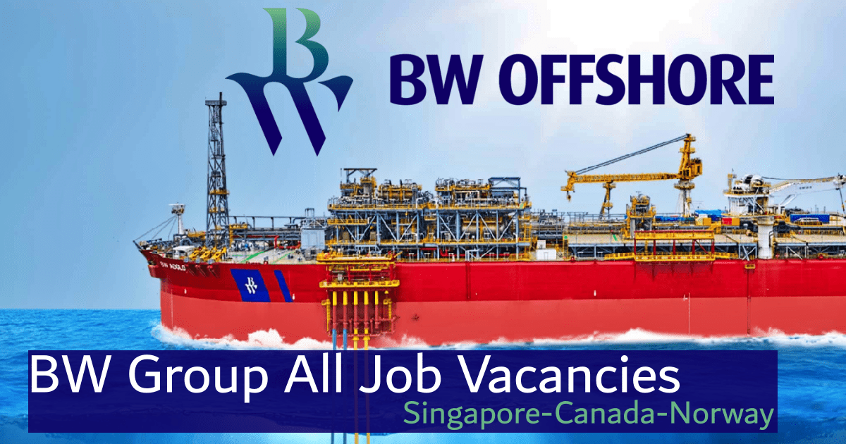 BW Offshore Job Vacancies 2024 Singapore UK North Sea