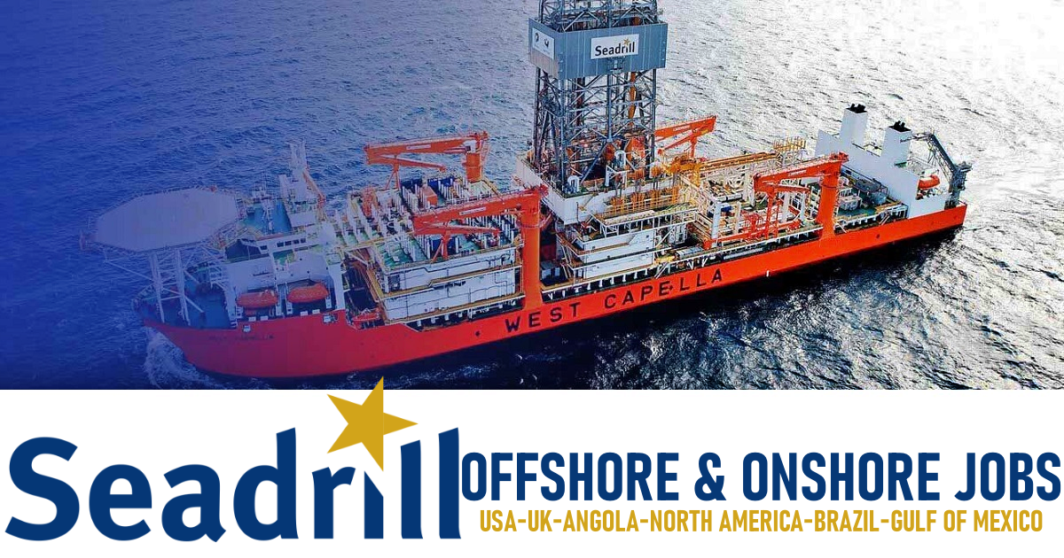 Seadrill Job Vacancies 2022 | Leading Offshore Jobs Worldwide